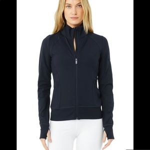 New w/out tags Alo Yoga Contour Jacket in. Navy